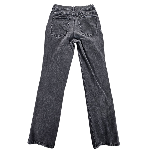 Talbots Stretch Black Jeans Size 2 - Picture 2 of 5